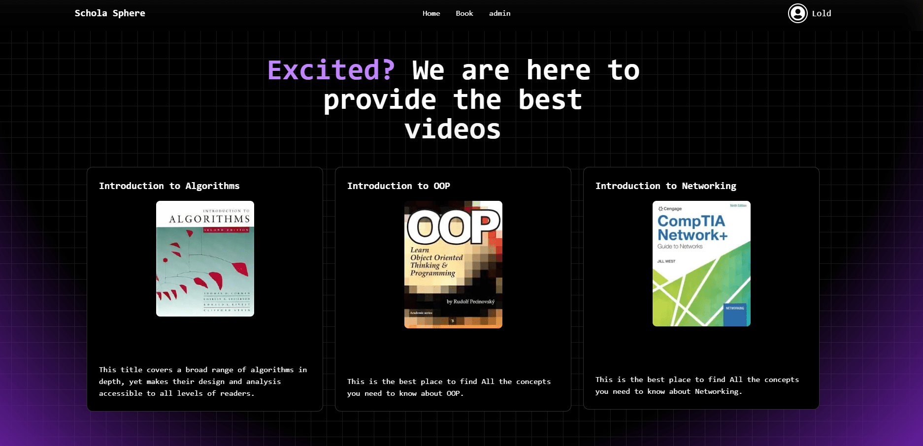 Schola Sphere project image